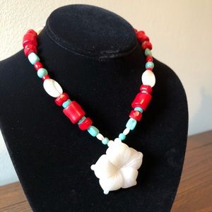 Beaded Statement Necklace
